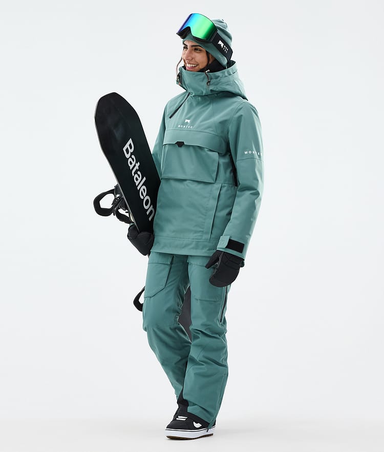 Montec Kirin W Spodnie Snowboardowe Kobiety Atlantic Renewed, Zdjęcie 2 z 6