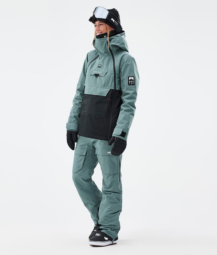 Montec Kirin W Pantaloni Snowboard Donna Atlantic