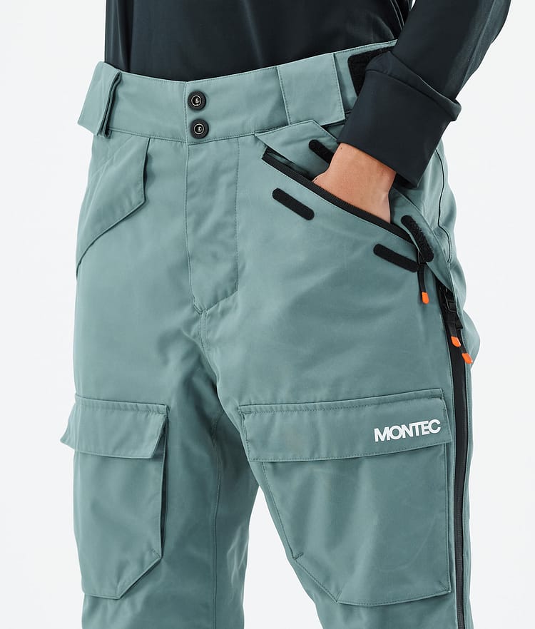 Montec Kirin W Pantalon de Snowboard Femme Atlantic