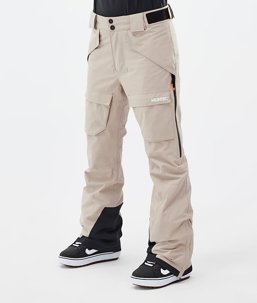 Montec Kirin W Pantaloni Snowboard Donna Sand