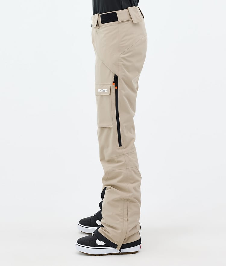 Montec Kirin W Snowboard Broek Dames Sand, Afbeelding 2 van 5