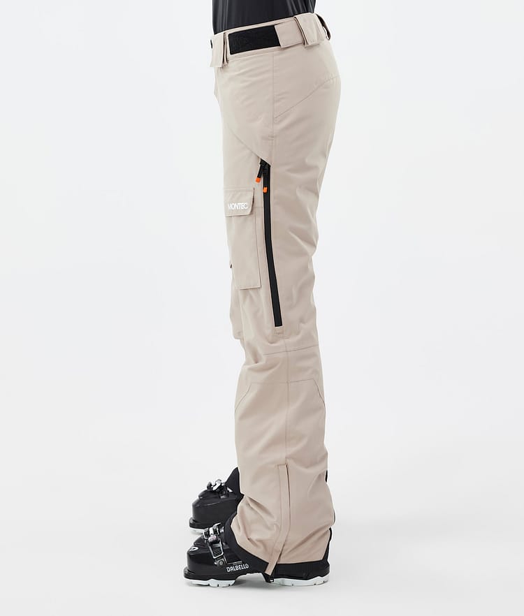 Montec Kirin W Pantalon de Ski Femme Sand, Image 3 sur 6