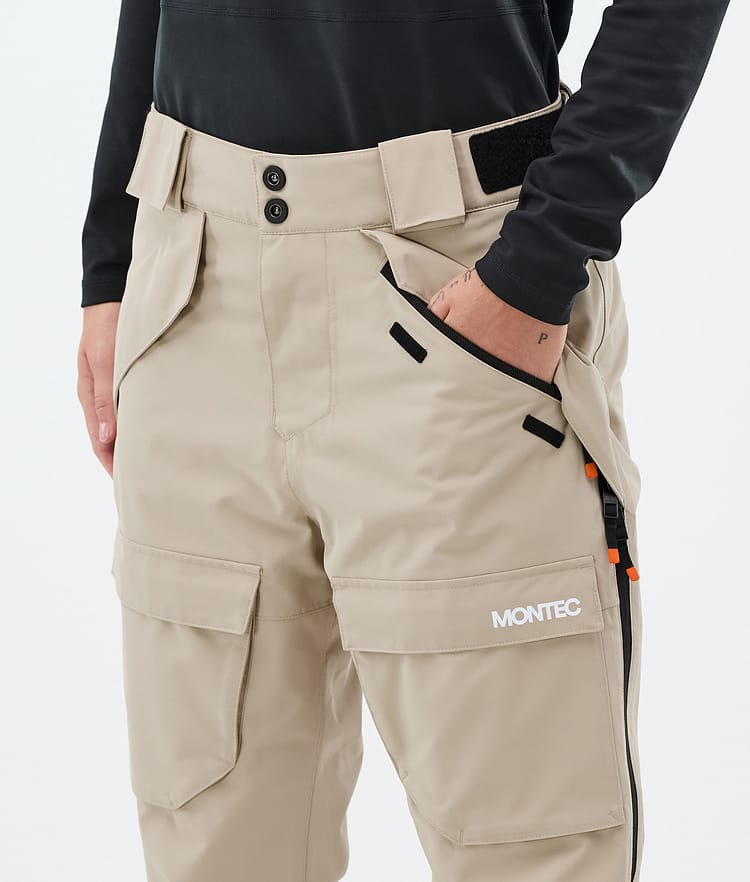 Montec Kirin W Snowboard Broek Dames Sand, Afbeelding 4 van 5
