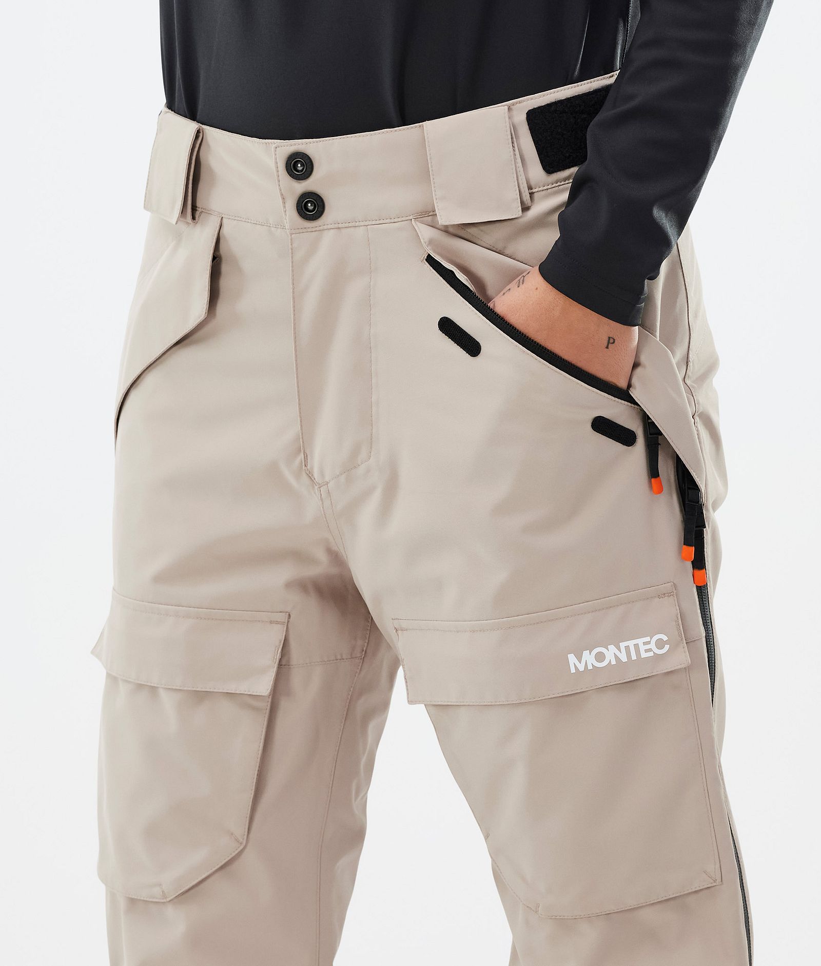 Montec Kirin W Pantaloni Snowboard Donna Sand Renewed, Immagine 5 di 6