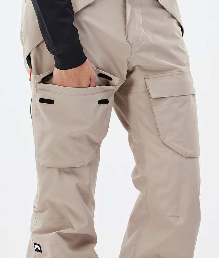 Montec Kirin W Pantaloni Snowboard Donna Sand Renewed, Immagine 6 di 6