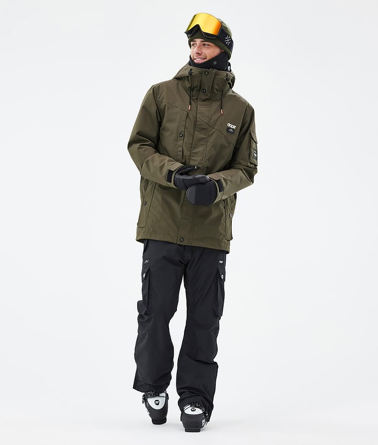 Dope Adept Ski Jacket Men Olive Green