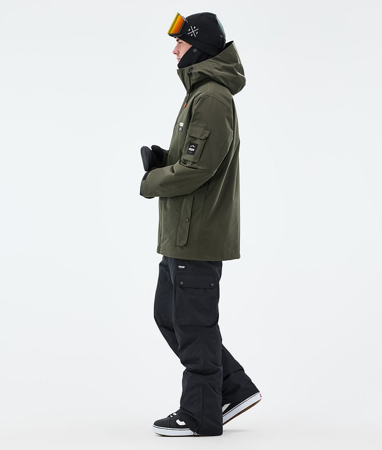 Dope Adept Snowboard jas Heren Olive Green, Afbeelding 4 van 9