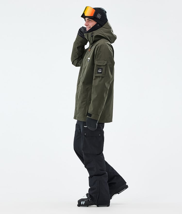 Dope Adept Ski Jacket Men Olive Green, Image 4 of 9