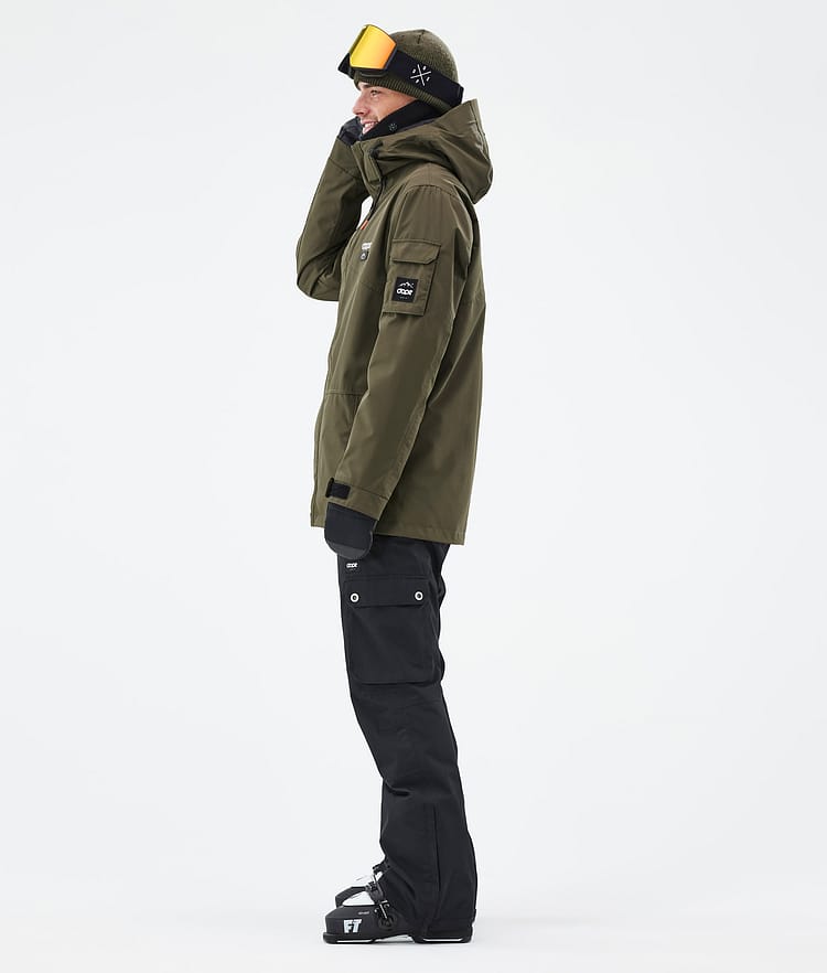 Dope Adept Ski Jacket Men Olive Green