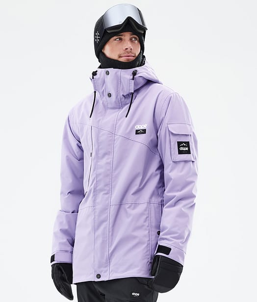 Dope Adept Snowboard Jacket Men Faded Violet