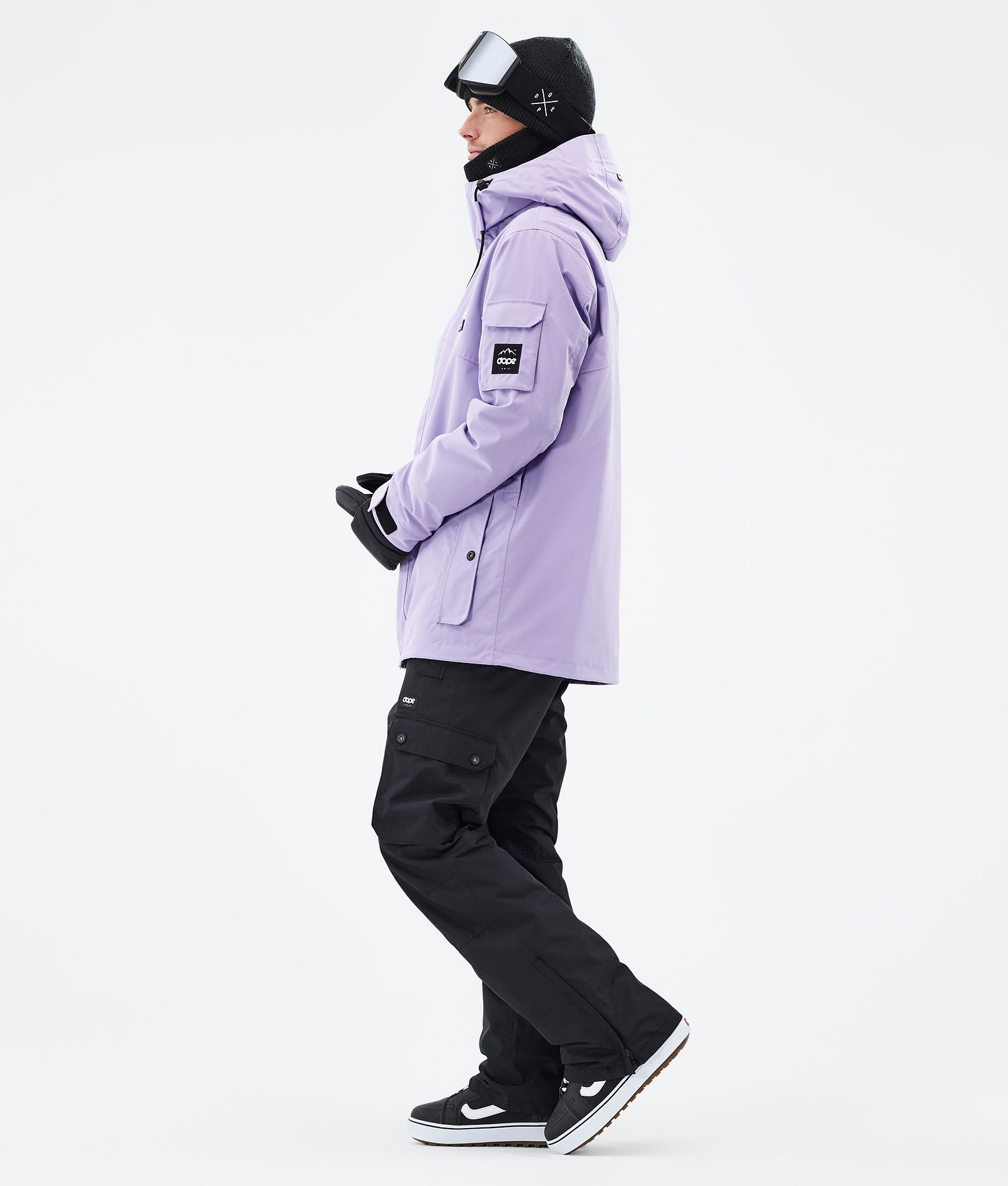 Dope Adept Snowboard jas Heren Faded Violet Renewed, Afbeelding 3 van 9