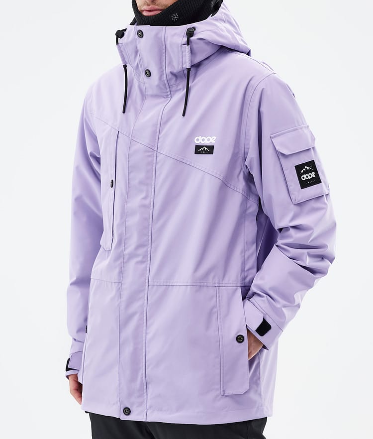 Dope Adept Snowboard Jacket Men Faded Violet