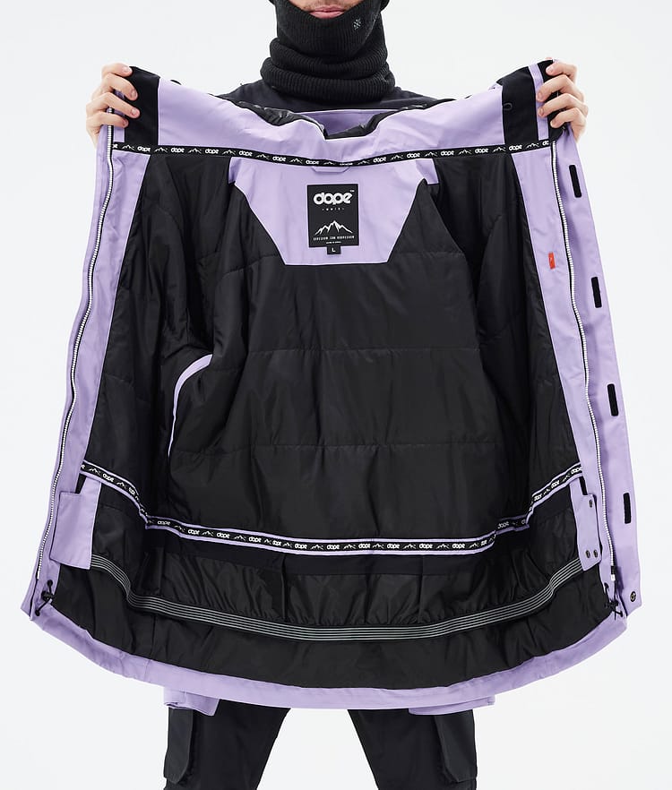 Dope Adept Veste de Ski Homme Faded Violet