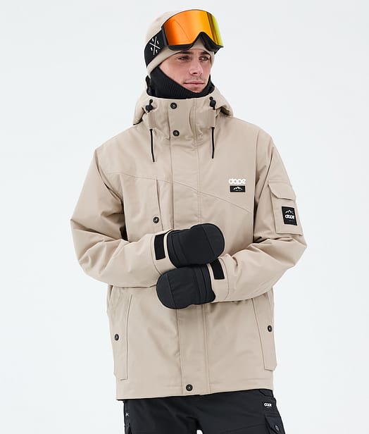 Dope Adept Ski Jacket Men Sand