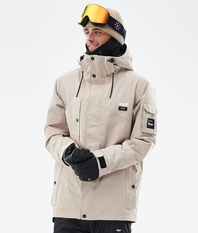 Dope Adept Ski Jacket Men Sand