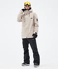 Dope Adept Snowboardjakke Herre Sand Renewed, Billede 2 af 9