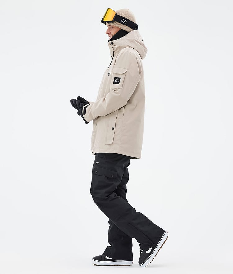 Dope Adept Snowboardjakke Herre Sand Renewed, Billede 4 af 9