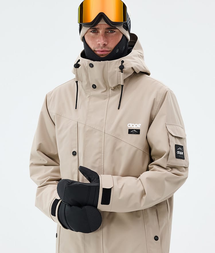 Dope Adept Ski Jacket Men Sand, Image 4 of 9