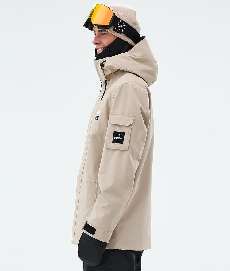 Dope Adept Ski Jacket Men Sand, Image 5 of 9
