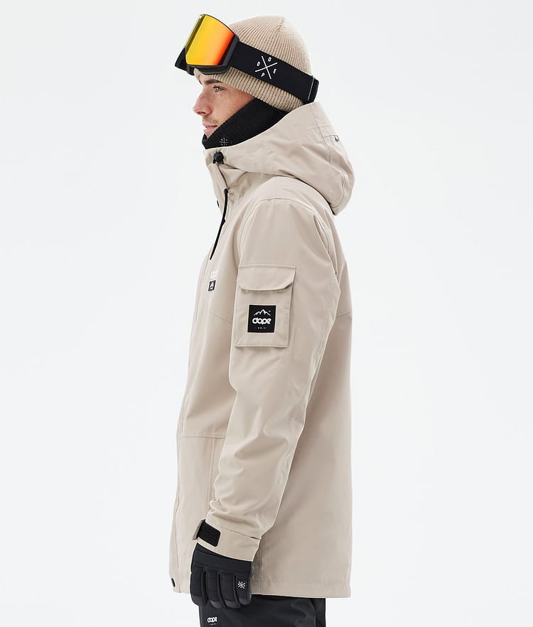 Dope Adept Snowboard Jacket Men Sand Renewed, Image 6 of 9