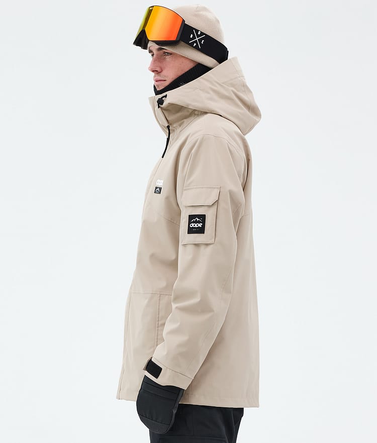 Dope Adept Ski Jacket Men Sand, Image 7 of 10