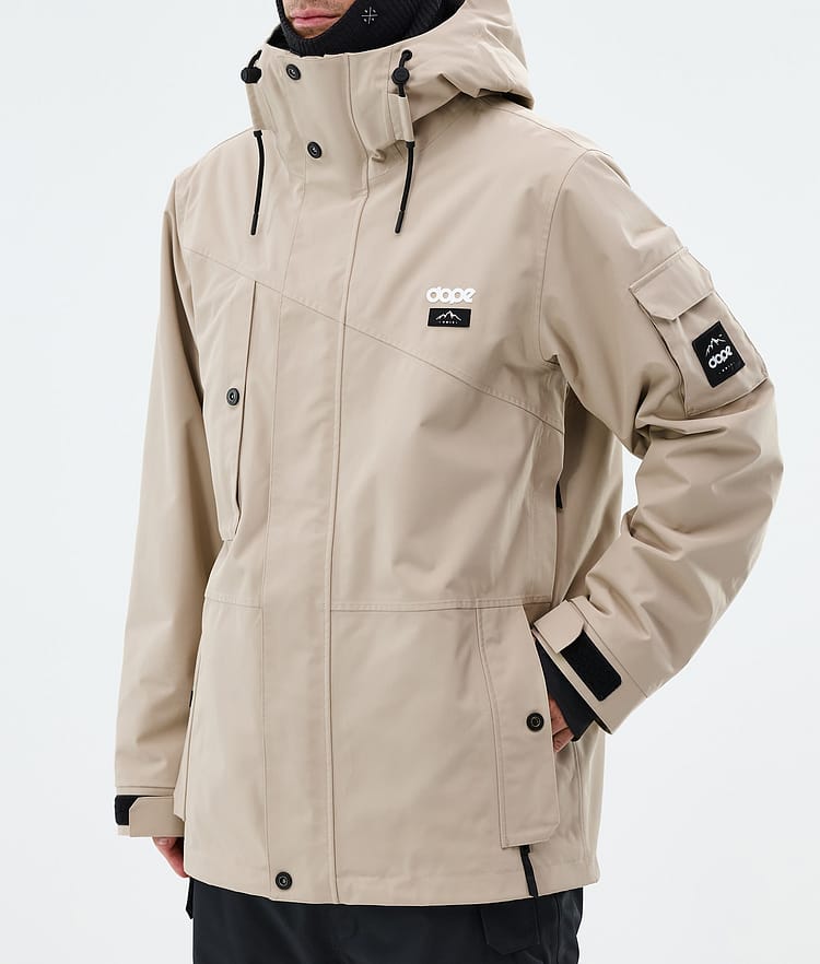 Dope Adept Ski Jacket Men Sand, Image 7 of 9