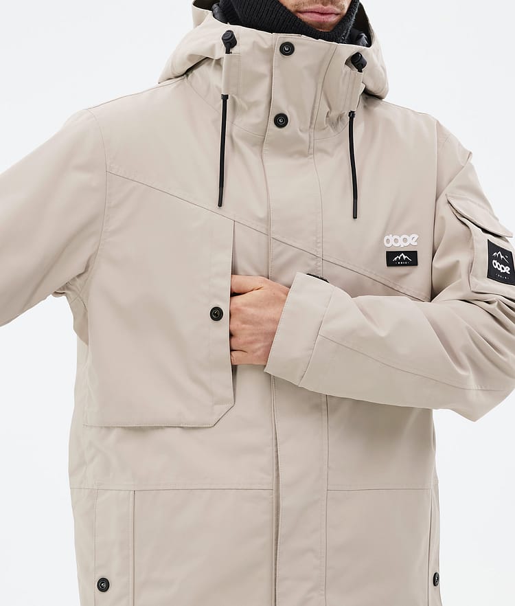 Dope Adept Ski Jacket Men Sand