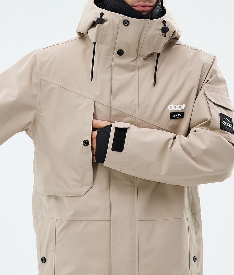 Dope Adept Ski Jacket Men Sand, Image 8 of 9