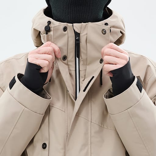Front Zipper with Double Plackets