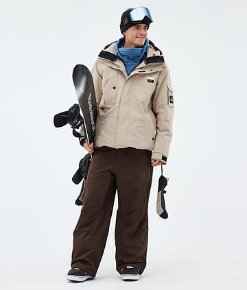 Dope Adept Snowboard Outfit Sand/Dark Brown
