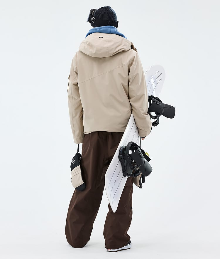 Dope Adept Snowboard Outfit Men Sand/Dark Brown, Image 2 of 2