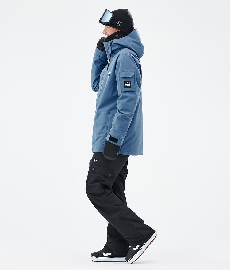 Dope Adept Snowboard Jacket Men Blue Steel Renewed, Image 4 of 9