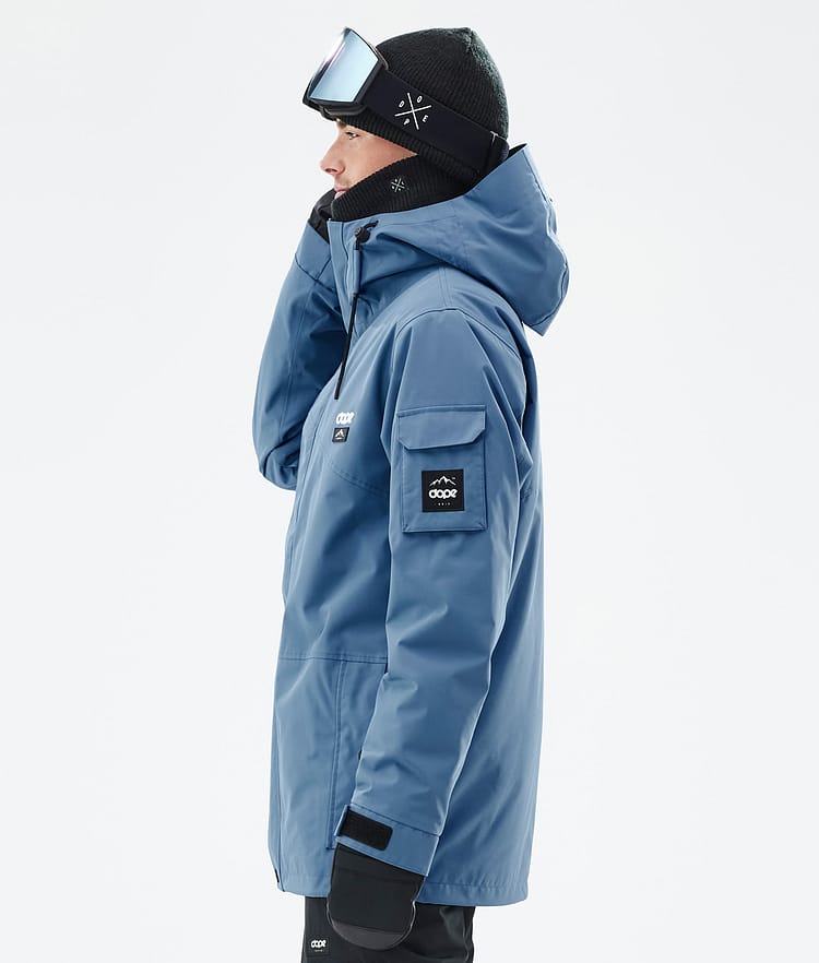 Dope Adept Giacca Snowboard Uomo Blue Steel Renewed, Immagine 6 di 9