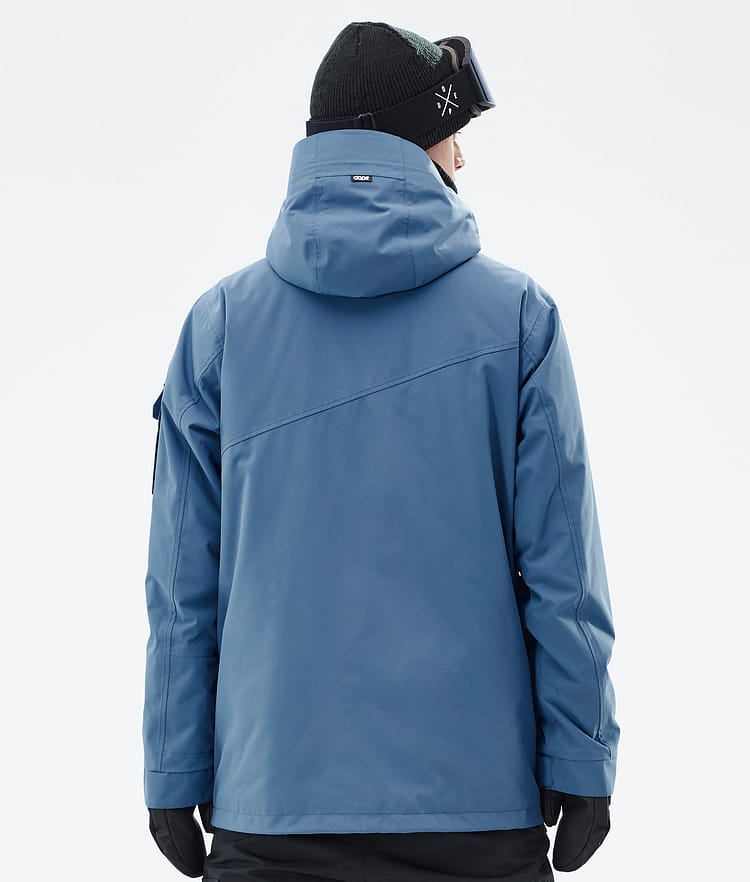 Dope Adept Ski Jacket Men Blue Steel