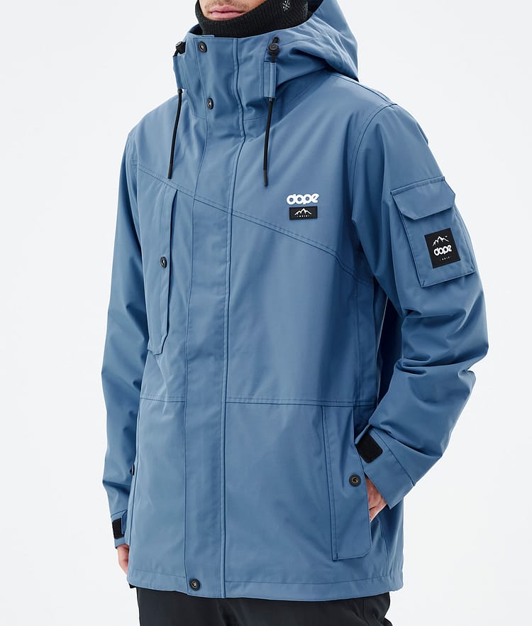 Dope Adept Ski Jacket Men Blue Steel