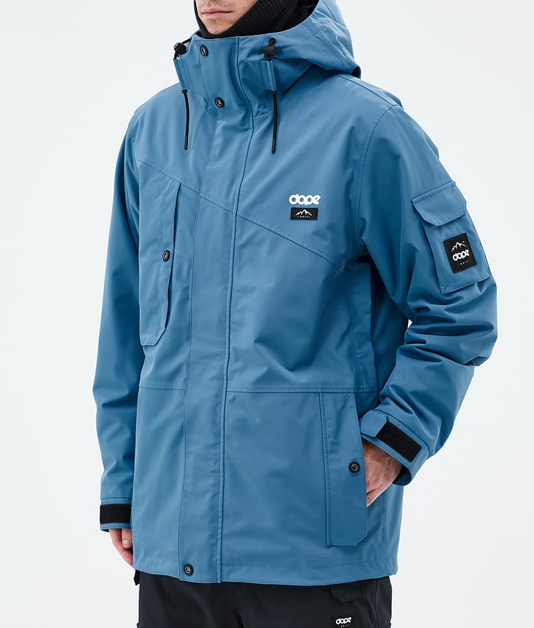 Dope Adept Ski Jacket Men Blue Steel, Image 8 of 10