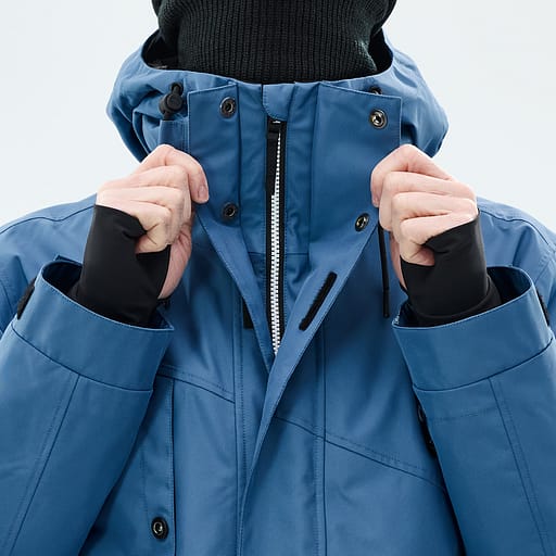Front Zipper with Double Plackets Main Product Details Image,