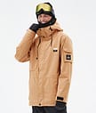 Dope Adept Snowboard Jacket Men Khaki Yellow