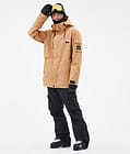 Dope Adept Veste de Ski Homme Khaki Yellow, Image 3 sur 9