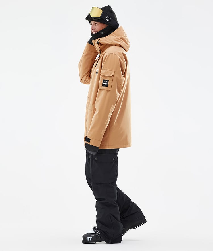 Dope Adept Ski jas Heren Khaki Yellow, Afbeelding 4 van 9