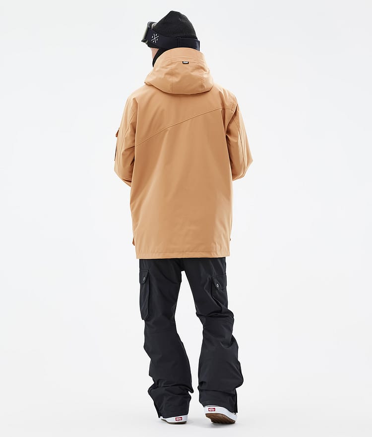 Dope Adept Veste Snowboard Homme Khaki Yellow, Image 5 sur 9