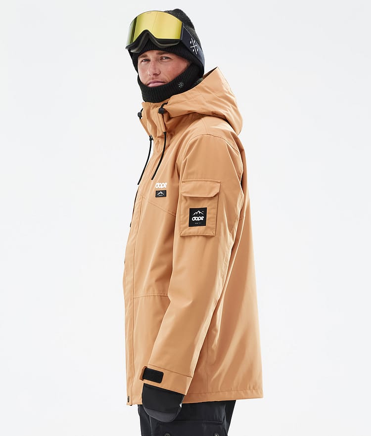 Dope Adept Ski Jacket Men Khaki Yellow