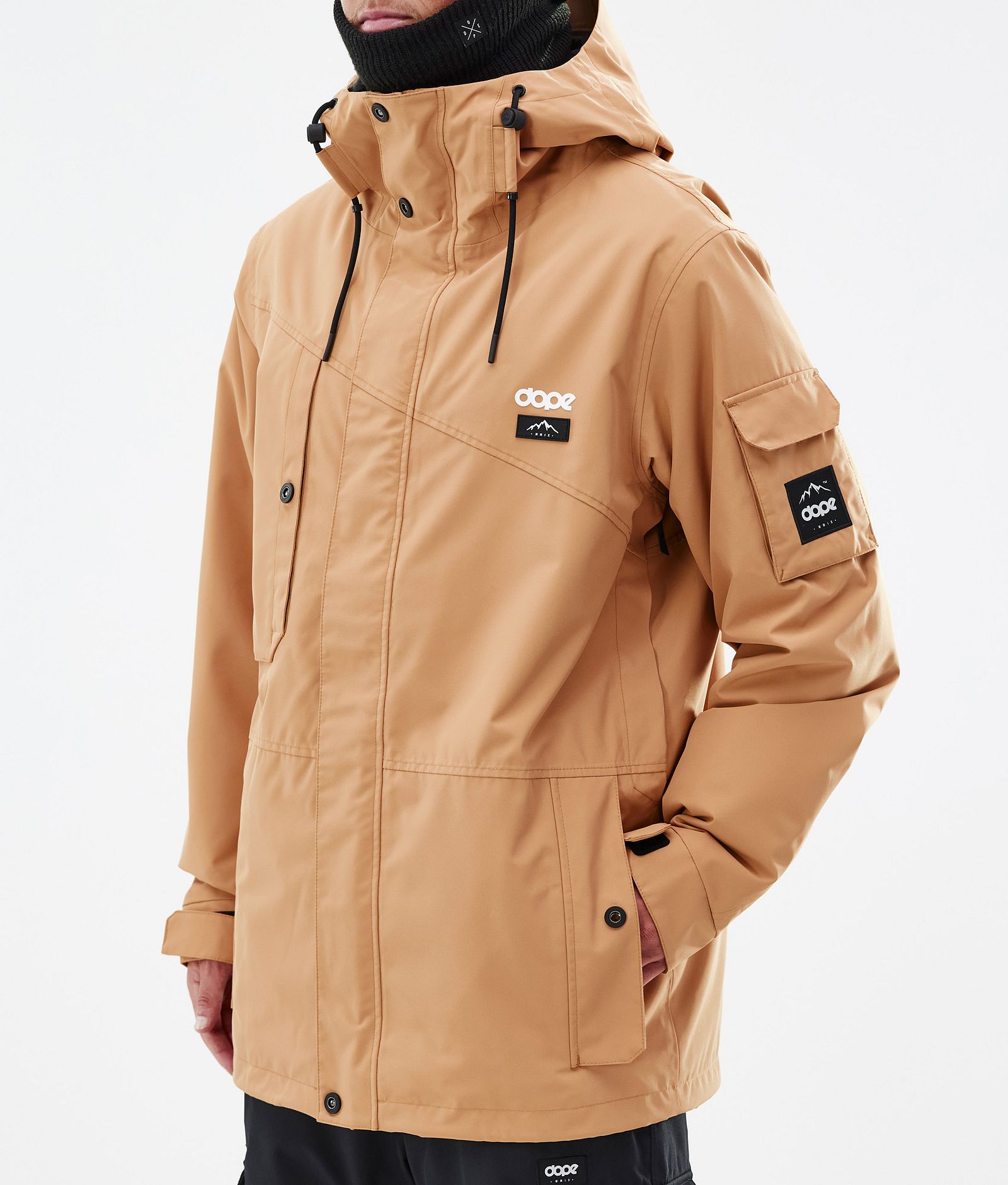 Dope Adept Veste de Ski Homme Khaki Yellow, Image 8 sur 9