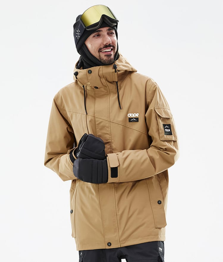 Dope Adept Ski jas Heren Gold, Afbeelding 1 van 10