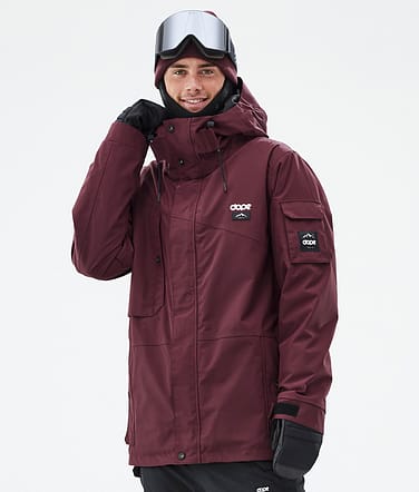 Dope Adept Giacca Snowboard Uomo Don Burgundy