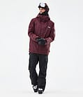 Dope Adept Veste de Ski Homme Don Burgundy, Image 2 sur 9