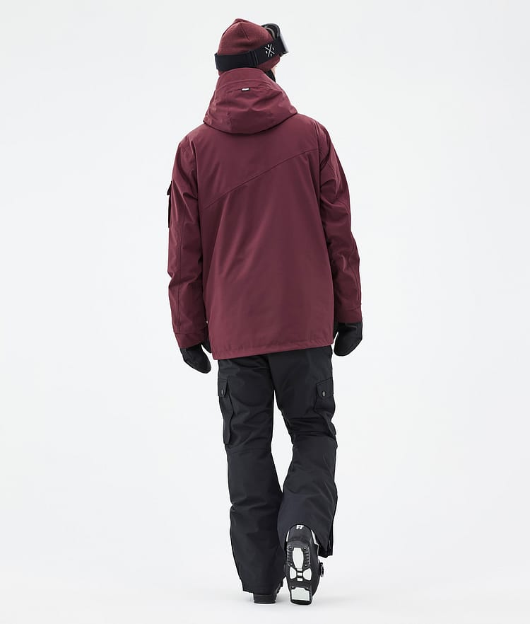 Dope Adept Veste de Ski Homme Don Burgundy, Image 5 sur 9