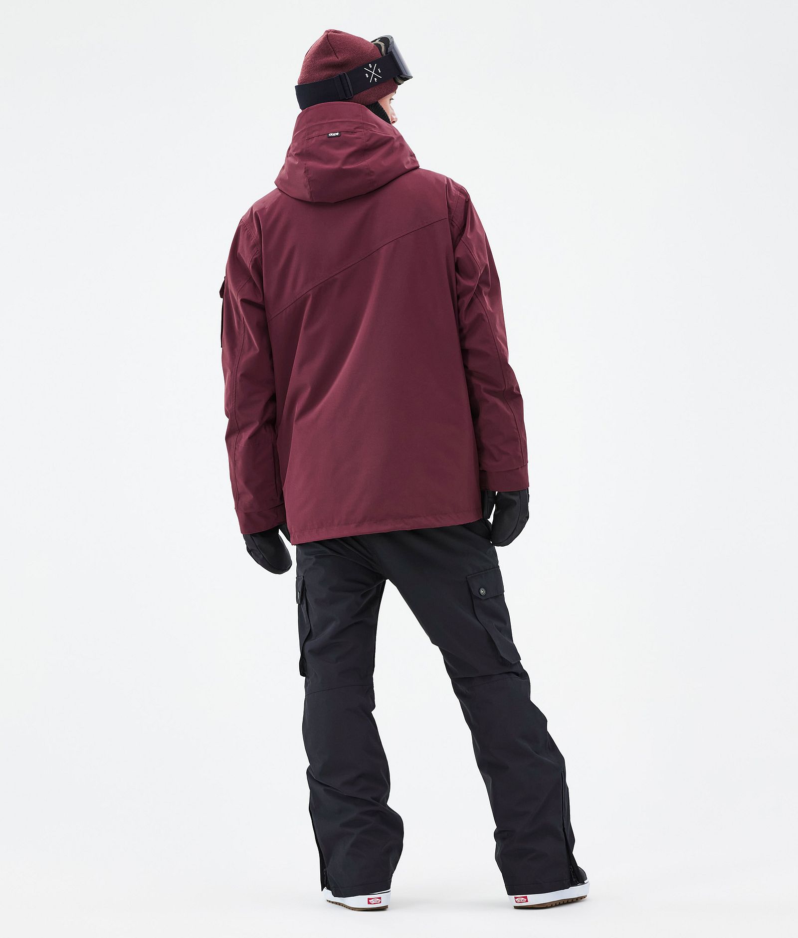 Dope Adept Veste Snowboard Homme Don Burgundy, Image 4 sur 9