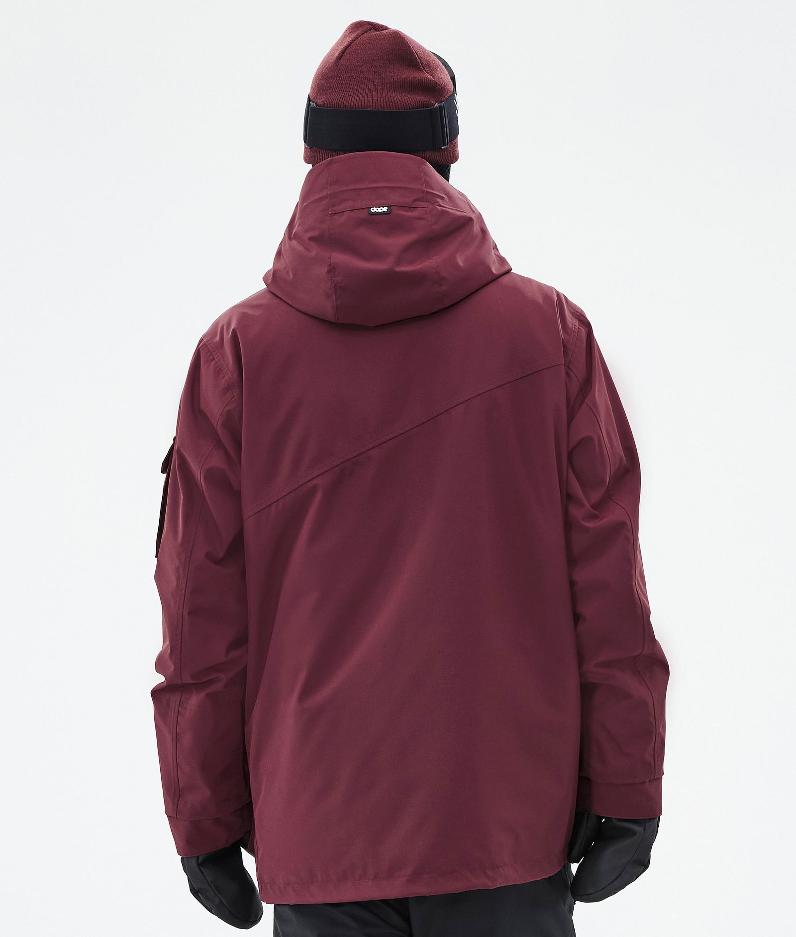 Dope Adept Veste Snowboard Homme Don Burgundy, Image 6 sur 9