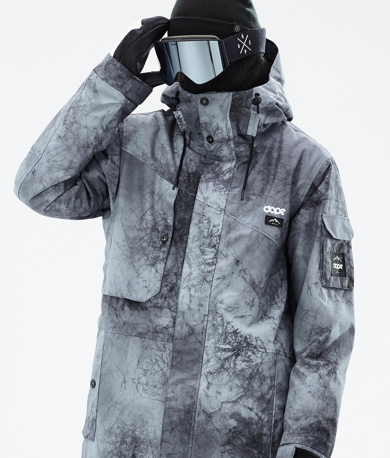 Dope Adept Ski Jacket Men Dirt, Image 2 of 10